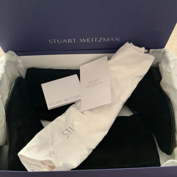 Stuart Weitzman Lowland Suede Thigh-High Boots - Picture 8 of 10